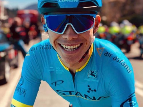 Miguel Angel Lopez gewinnt das Rennen für Astana pro Team